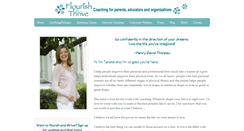 Desktop Screenshot of flourishandthrive.com